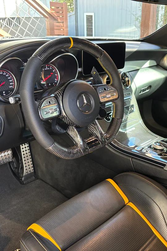 Detailed car interior